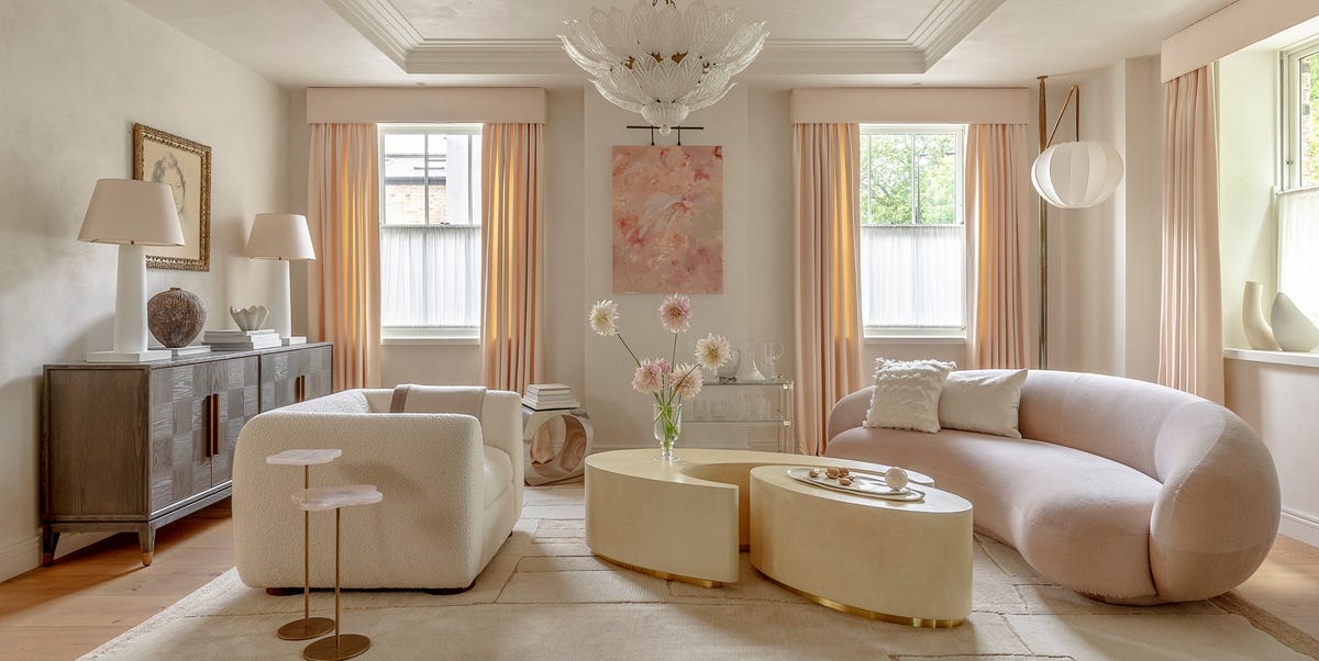 Da ex chiesa a casa di lusso sui toni del rosa