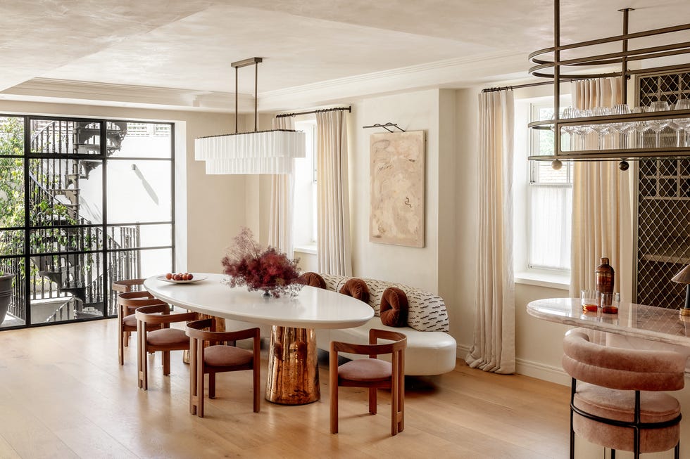 dining room in london home