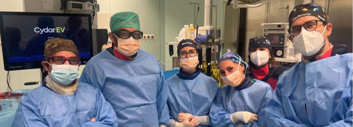 IA per riparare aneurisma aortico: primi interventi in Italia al Policlinico di Palermo