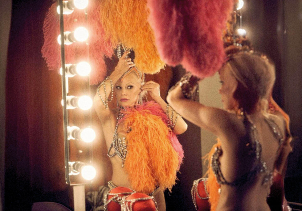 "the last showgirl" con pamela anderson parla di sogni spezzati
