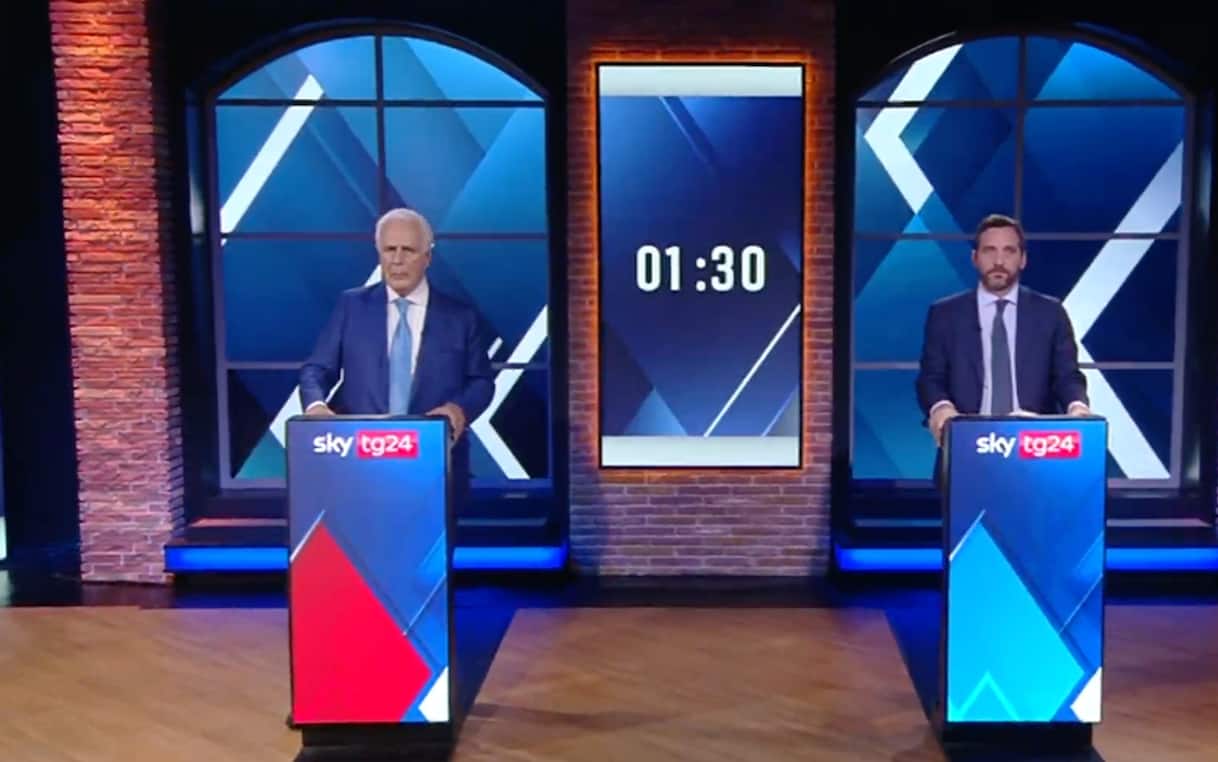 Elezioni regionali Toscana, 'Il Confronto' dei candidati Giani e Tomasi su Sky TG24