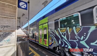 treni fermi per ritrovamento bombola nella stazione di Cornigliano