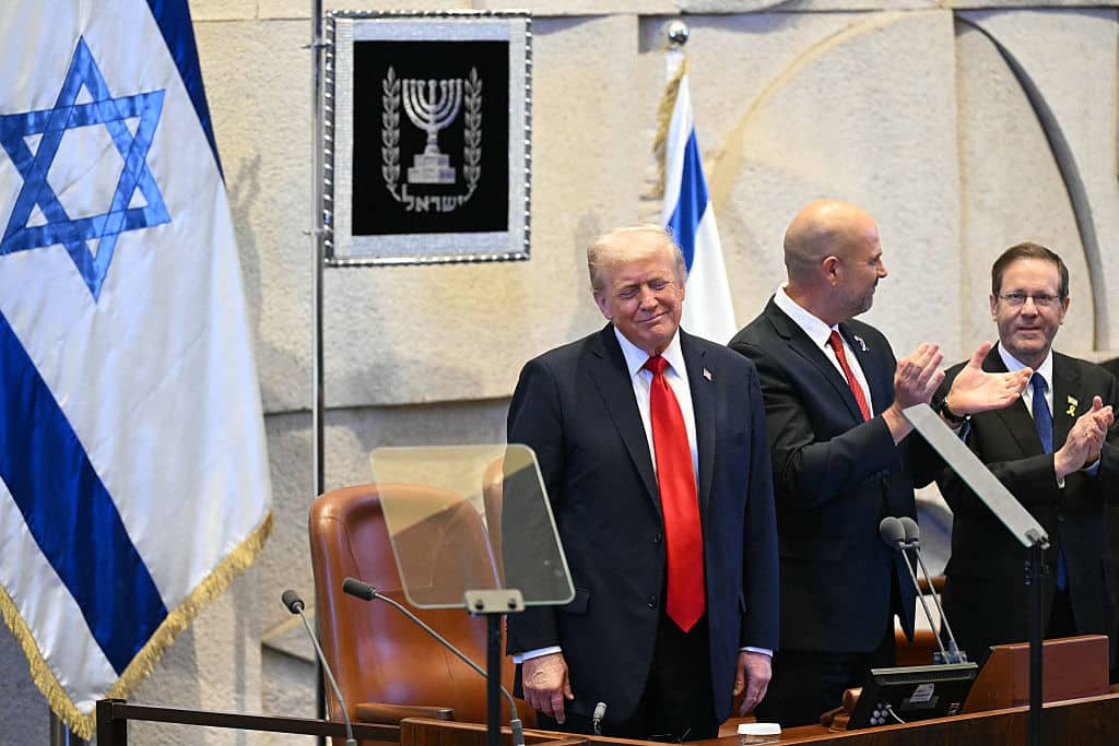 Trump alla Knesset