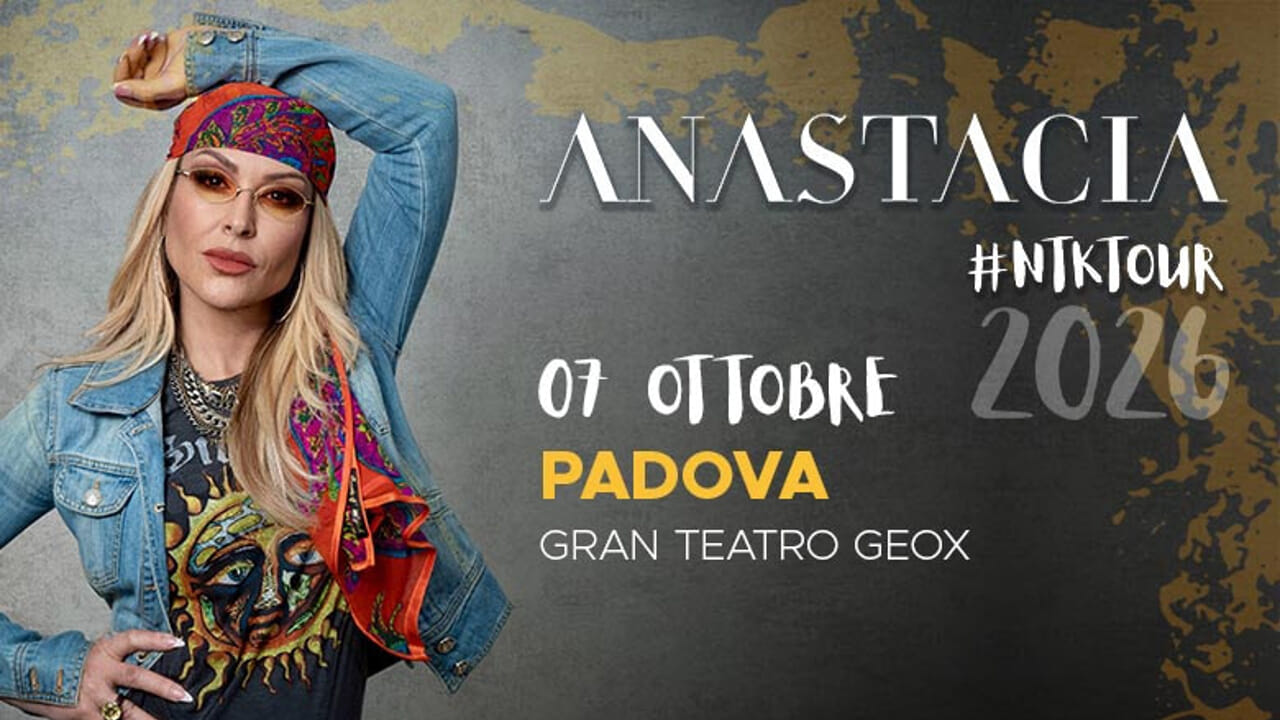Anastacia #Ntktour 2026 torna a Padova al Gran Teatro Geox il 7 ottobre 2026
