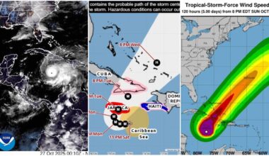 "Non c'è posto che possa sfuggire all'ira di questa tempesta"