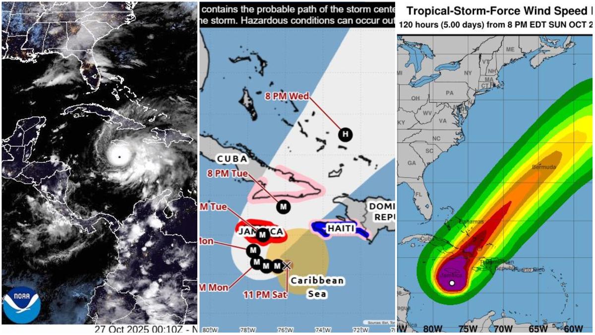 "Non c'è posto che possa sfuggire all'ira di questa tempesta"