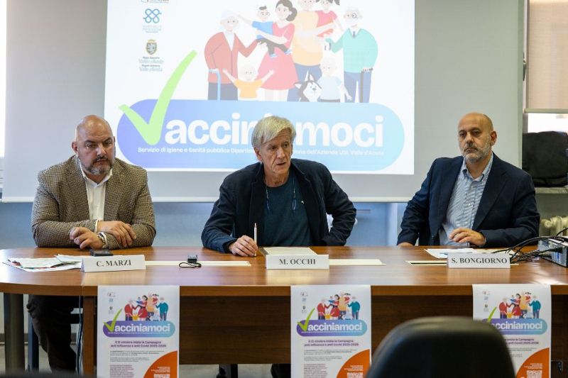 Il 13 ottobre inizia in Valle d'Aosta la vaccinazione contro influenza e Covid