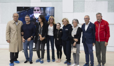 Vanessa Ferrari a Forlì nella rinnovata palestra di Ginnastica Artistica