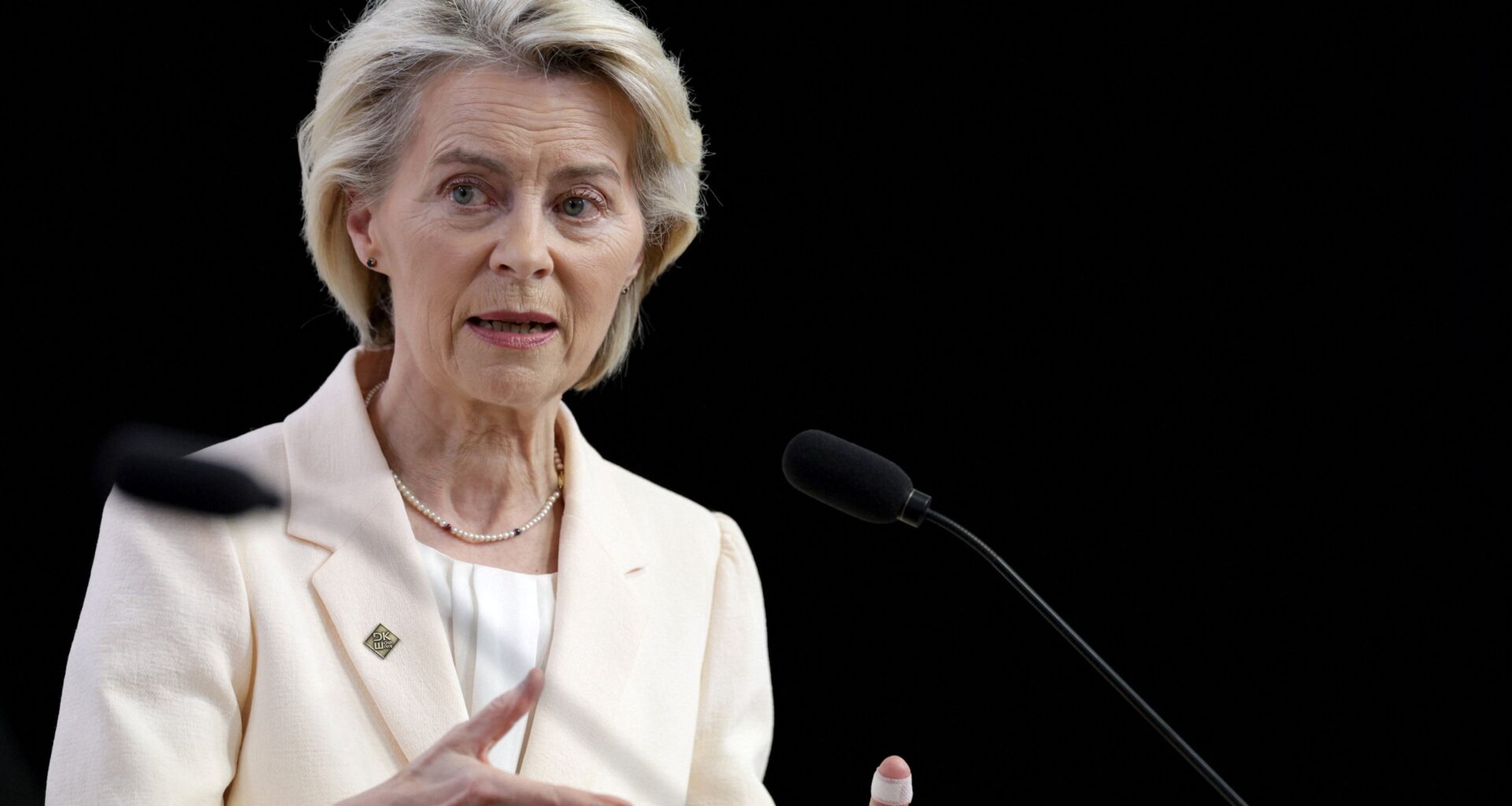Ursula von der Leyen mercoledì a Copenaghen