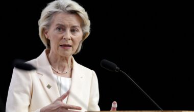 Ursula von der Leyen mercoledì a Copenaghen