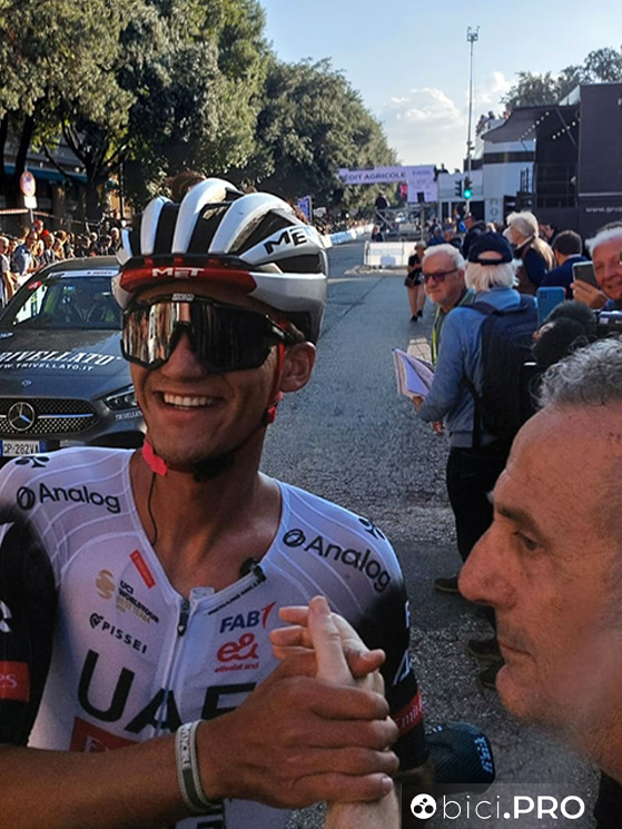 Per Del Toro quella al Giro del Veneto è la 16a vittoria ed anche la sua ultima gara delle 71 disputate in stagione