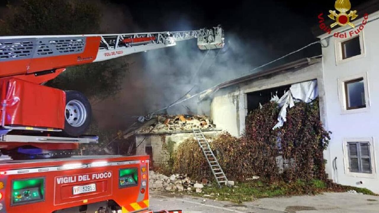 Esplosione a Castel d’Azzano, anche un carabiniere abruzzese tra i feriti