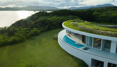 Earth, villa di lusso in Giappone dove l’architettura incontra la natura