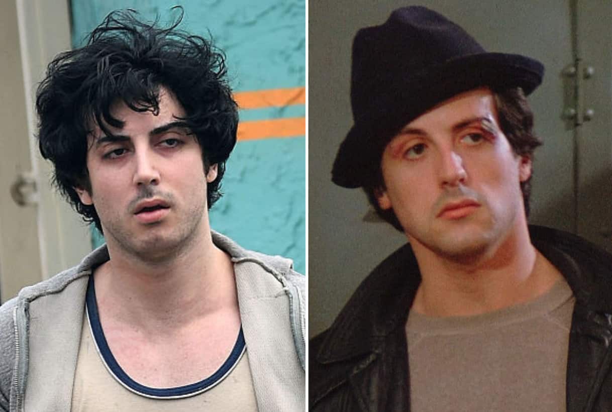 I Play Rocky, le prime foto di Anthony Ippolito nel ruolo di Sylvester Stallone dal set del film I Sky TG24
