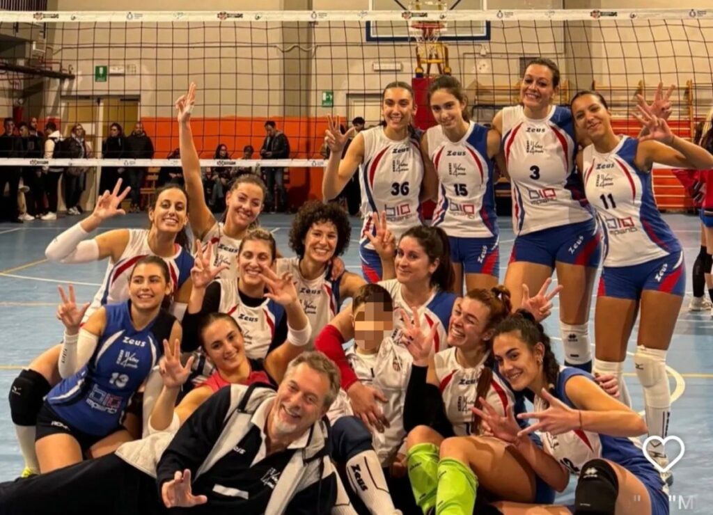 Marcia trionfale del Team Volley 4 Strade, vittoria a Civita Castellana che vale il primato