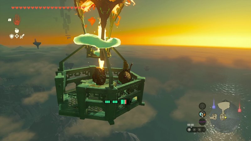 Le meccaniche sandbox, in Tears of the Kingdom, nel definire l'identità del gioco, hanno il sopravvento sull'esplorazione