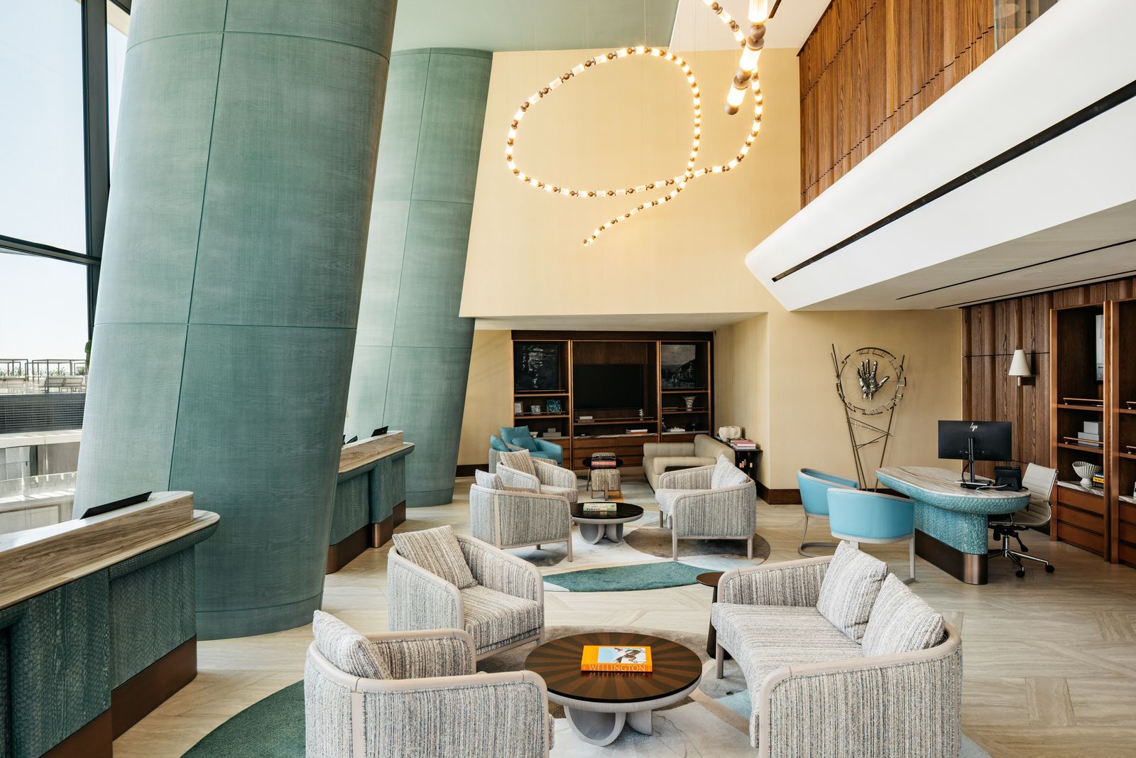 La lobby del ME Malta