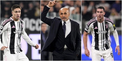 Juve-Torino, la formazione ufficiale di Spalletti