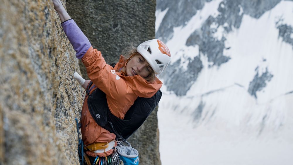 Solenne Piret sul Grand Capucin @Hugo Clouzeau