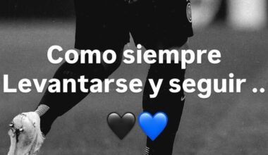 "Rialzarsi e andare avanti, come sempre"