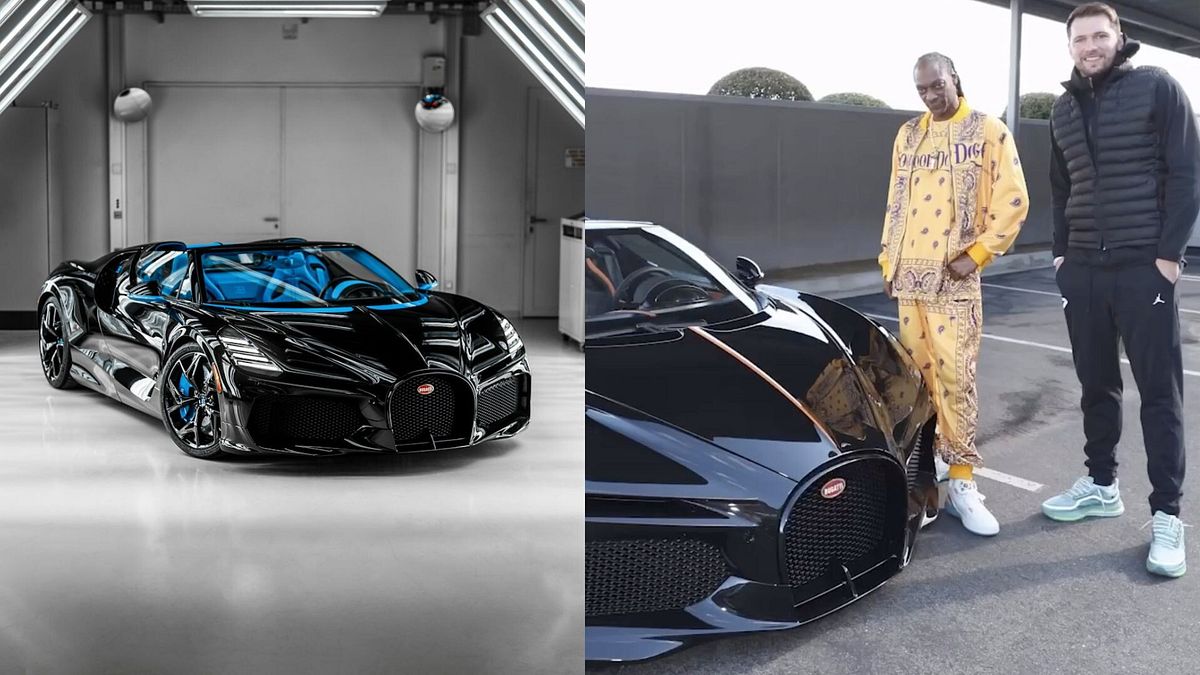 La nuova Bugatti da 5 milioni di Luka Doncic fa impazzire Snoop Dogg