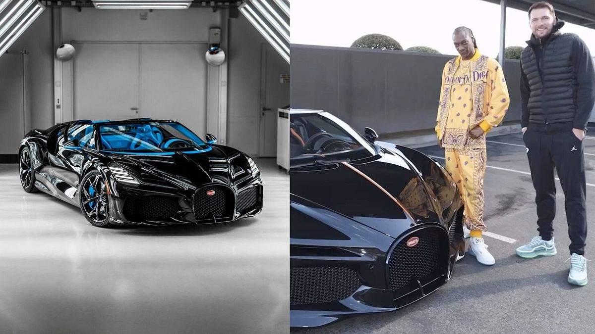 Luka Doncic ha una nuova Bugatti da 5 milioni che piace molto a Snoop Dogg
