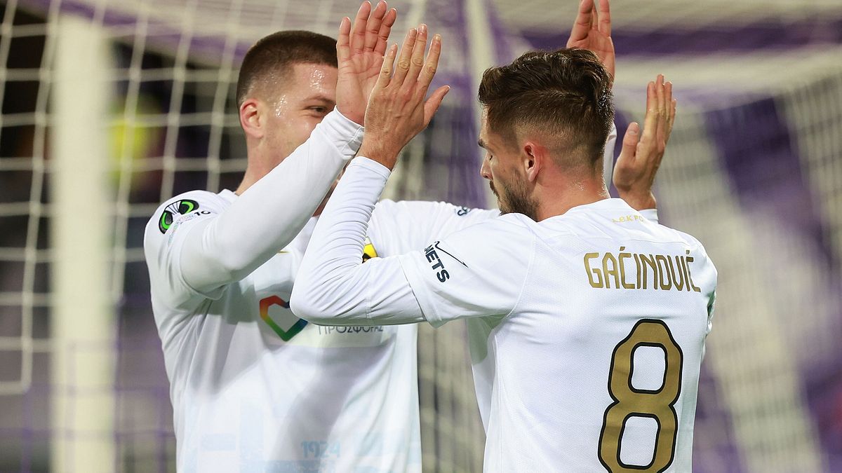 Conference League, l'AEK Atene sconfigge in casa la Fiorentina