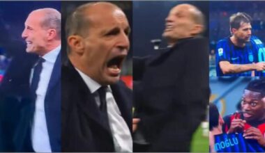 Pagina 2 | Allegri show in Inter-Milan: "Barella fa l'attore. Fischia li mort...". Acerbi a Leao: "Ti stacco il dito"