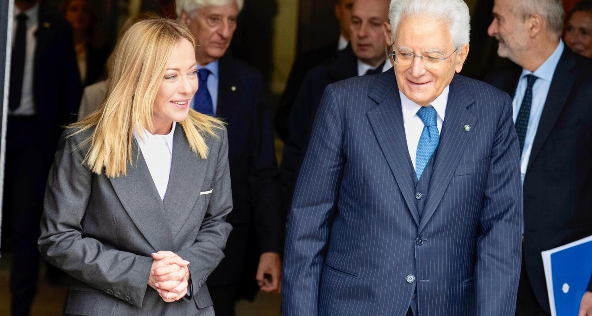 Meloni al Quirinale, incontro con Mattarella dopo l’attacco di Fratelli d’Italia - la Repubblica