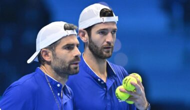 Atp Finals, Bolelli e Vavassori si fermano in semifinale: niente da fare contro Heliovaara e Patten