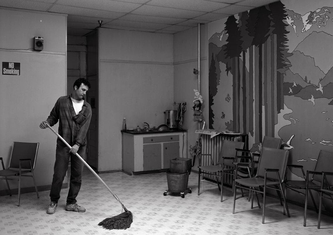 L’opera di Jeff Wall, “Volunteer”, 1996 (credit  Jeff Wall. Courtesy: Glenstone Museum)
