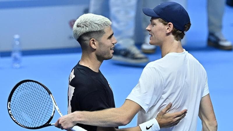Carlos Alcaraz e Jannik Sinner