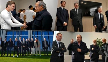 Juve, i giocatori in partenza tra abbracci e selfie dopo la vittoria Champions contro il Bodo Glimt