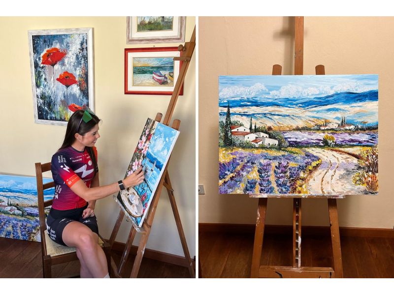 «TRA IMPRESSIONISMO E ASTRATTISMO, LAVORO PER DIVENTARE CAPITANA IN GARE A TAPPE»