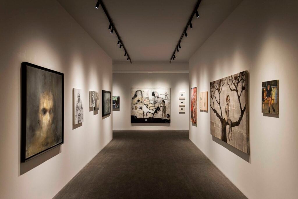 Fondazione THE BANK ETS - Istituto per gli Studi sulla Pittura Contemporanea, Bassano del Grappa. Photo Tommy ilai & Camilla M