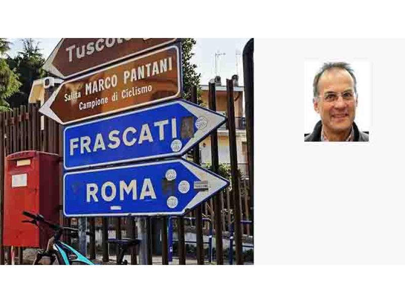 L'ORA DEL PASTO. PANTANI, LA SALITA, MONTE PORZIO CATONE, L'INAUGURAZIONE