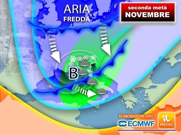Freddo Maltempo dopo metà mese, ci sono aggiornamenti importanti
