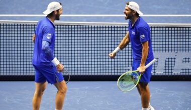 I tennisti Andrea Vavassori e Simone Bolelli sono in semifinale nel doppio alle ATP Finals