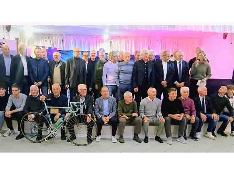 FESTEGGIATI I 49 ANNI DI ATTIVITA’ DELLE GLORIE DEL CICLISMO TRIVENETO