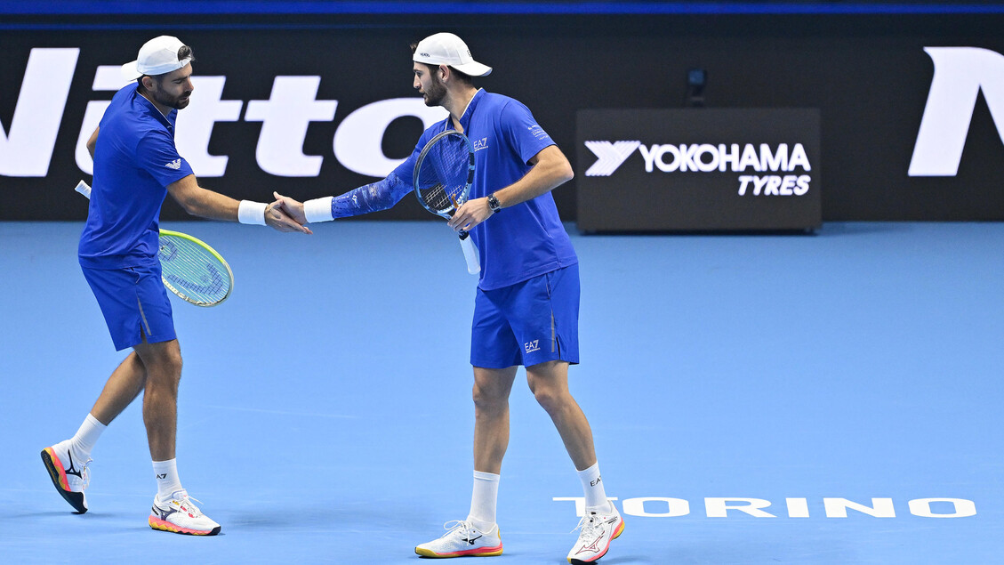 Bolelli-Vavassori volano in semifinale nel doppio - ATP Finals 2025