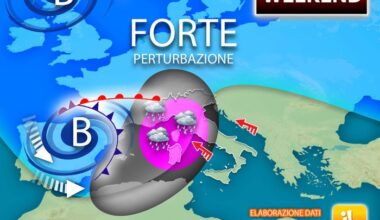 Weekend, cambia tutto. Sorpresa nelle Previsioni per Sabato 15 e Domenica 16 Novembre