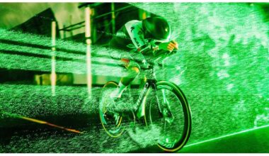 RED BULL BORA HANSGROHE E SPECIALIZED, LA LUCE LASER DISEGNA UNA RIVOLUZIONE AERODINAMICA. GALLERY