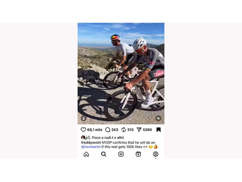 VAN DER POEL E QUELLA PAZZA SCOMMESSA CHE PROFUMA DI IRONMAN...