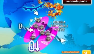 sta per tornare la Pioggia e adesso arriva anche la Neve, gli aggiornamenti