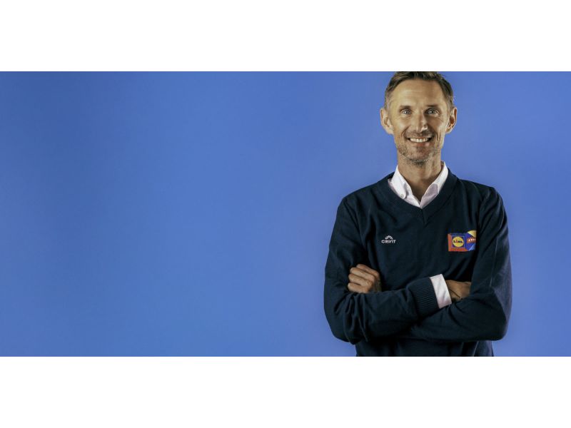 FRANK SCHLECK E EISEL NEL GRUPPO DI TECNICI DELLA LIDL-TREK