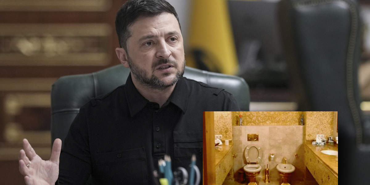 Gli amici di Zelensky si fanno i water d’oro coi nostri soldi - La Verità