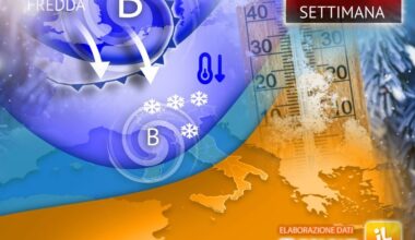 prima irruzione polare con Neve e Freddo