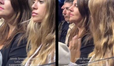 Laila Hasanovic alle ATP Finals per sostenere Sinner: l'anello che fa impazzire i fan