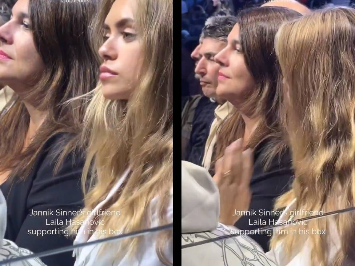 Laila Hasanovic alle ATP Finals per sostenere Sinner: l'anello che fa impazzire i fan