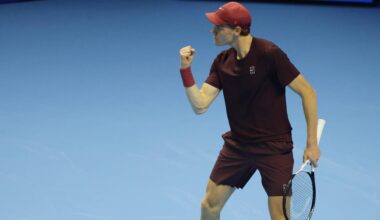 Sinner in finale Atp Finals, quanto guadagna se vince e come cambia ranking